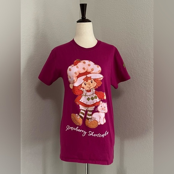 Strawberry Shortcake Tops - Strawberry Shortcake T-shirt Fuchsia